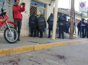 Agresion policial UPCN Neuquen