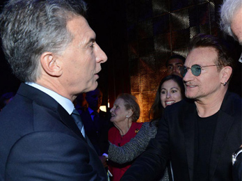 Macri y Bono