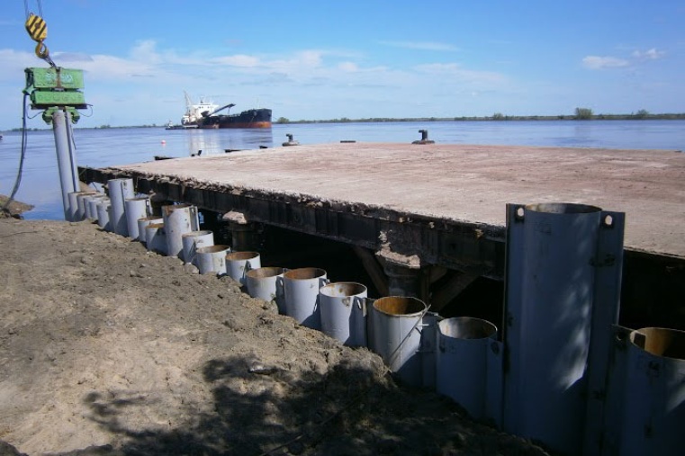 Puerto Ibicuy reconstrucción - Fuente Diario1