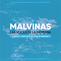 ¿Eras vos el de la foto en Malvinas?